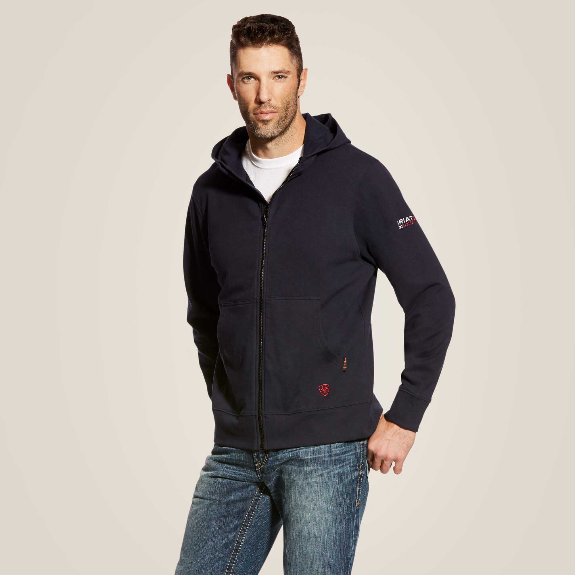 Men FR DuraStretch Full Zip Hoodie | Ariat Online