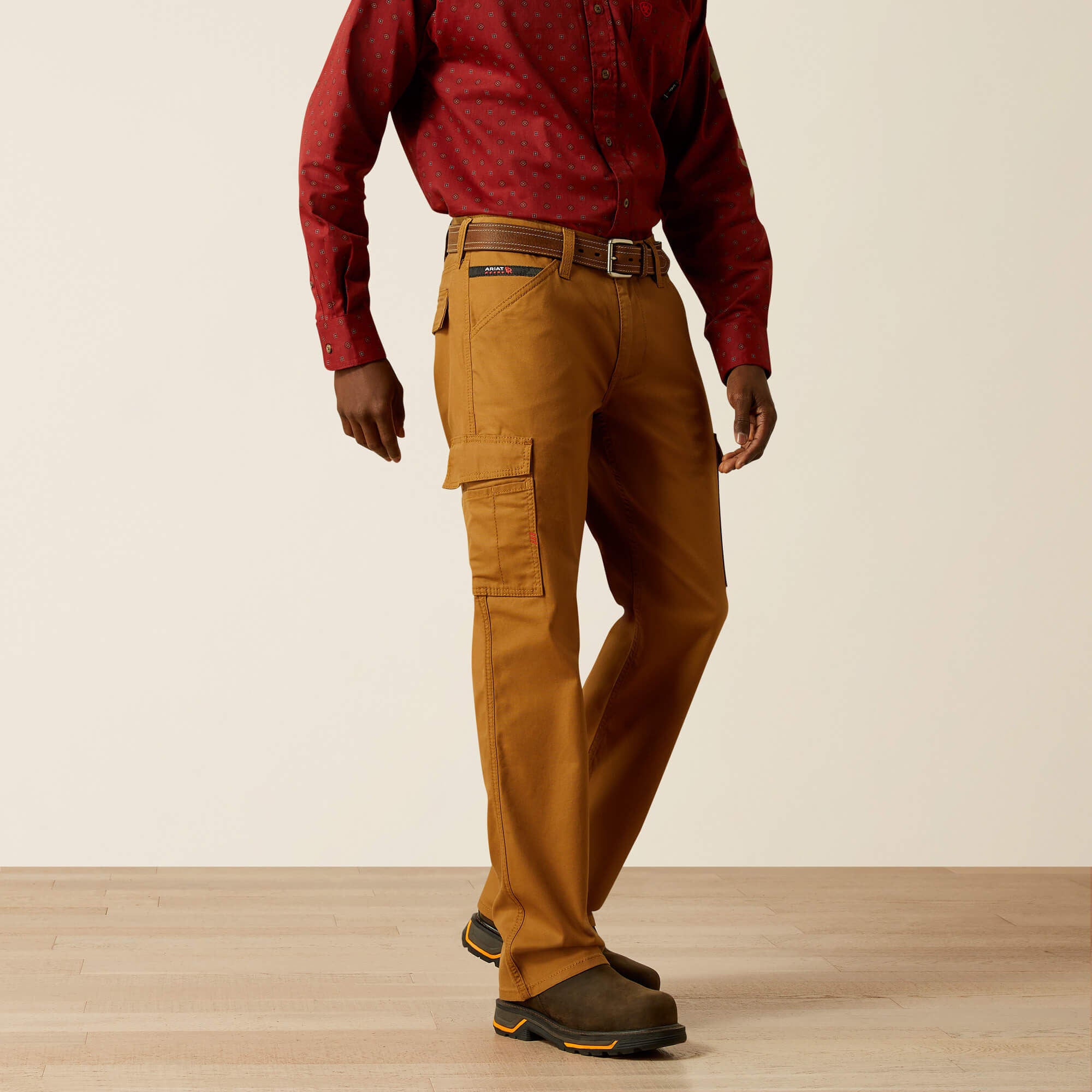 Men FR M4 Relaxed Lightweight Cargo DuraStretch Straight Leg Pants | Ariat for sale