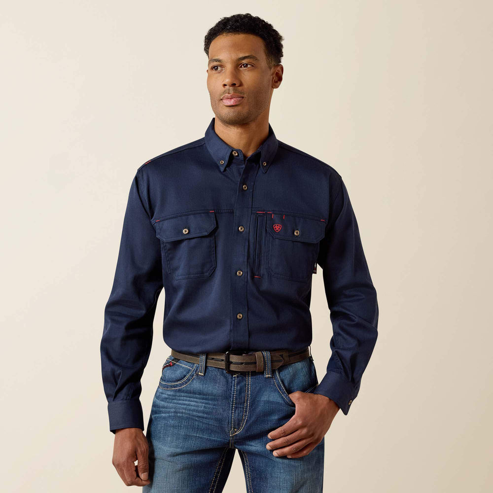 Men FR Solid Vent Work Shirt | Ariat for sale