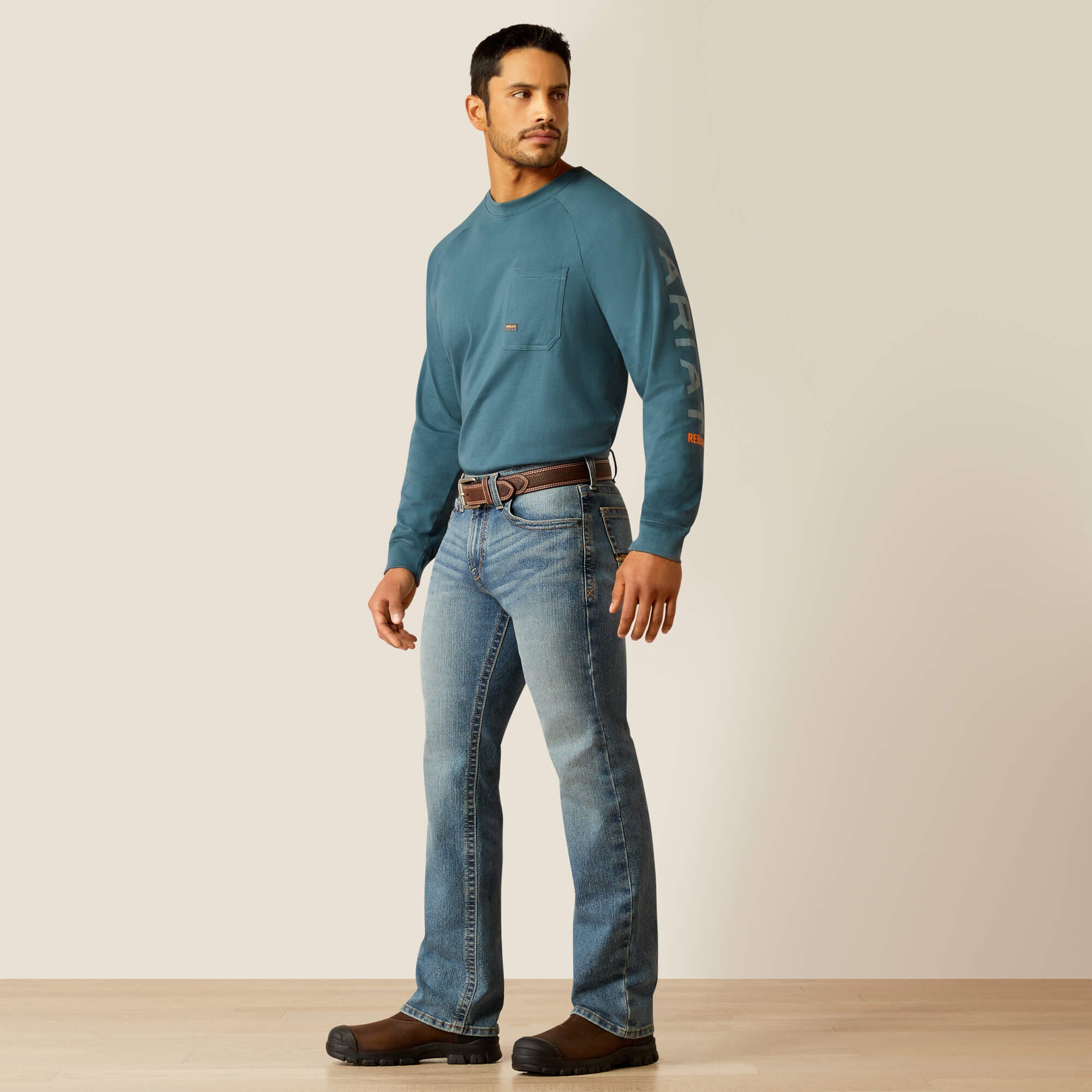 Men Rebar M7 Slim Rail Straight Jean | Ariat
