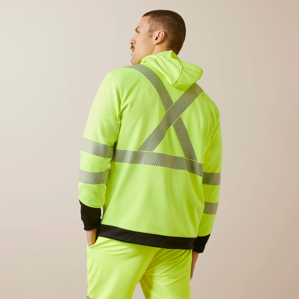 Men Rebar WorkTek Hi-Vis Full Zip Hoodie | Ariat near me