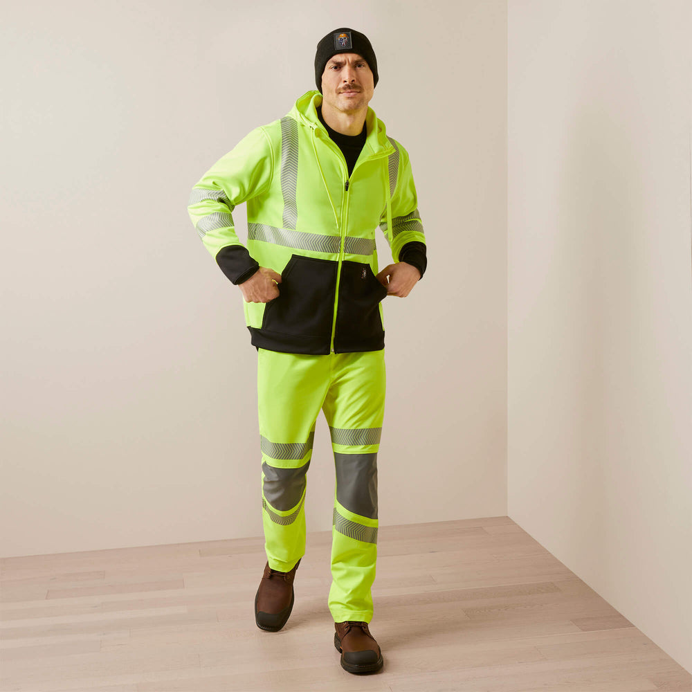 Men Rebar WorkTek Hi-Vis Full Zip Hoodie | Ariat near me