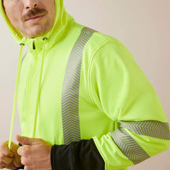 Men Rebar WorkTek Hi-Vis Full Zip Hoodie | Ariat near me