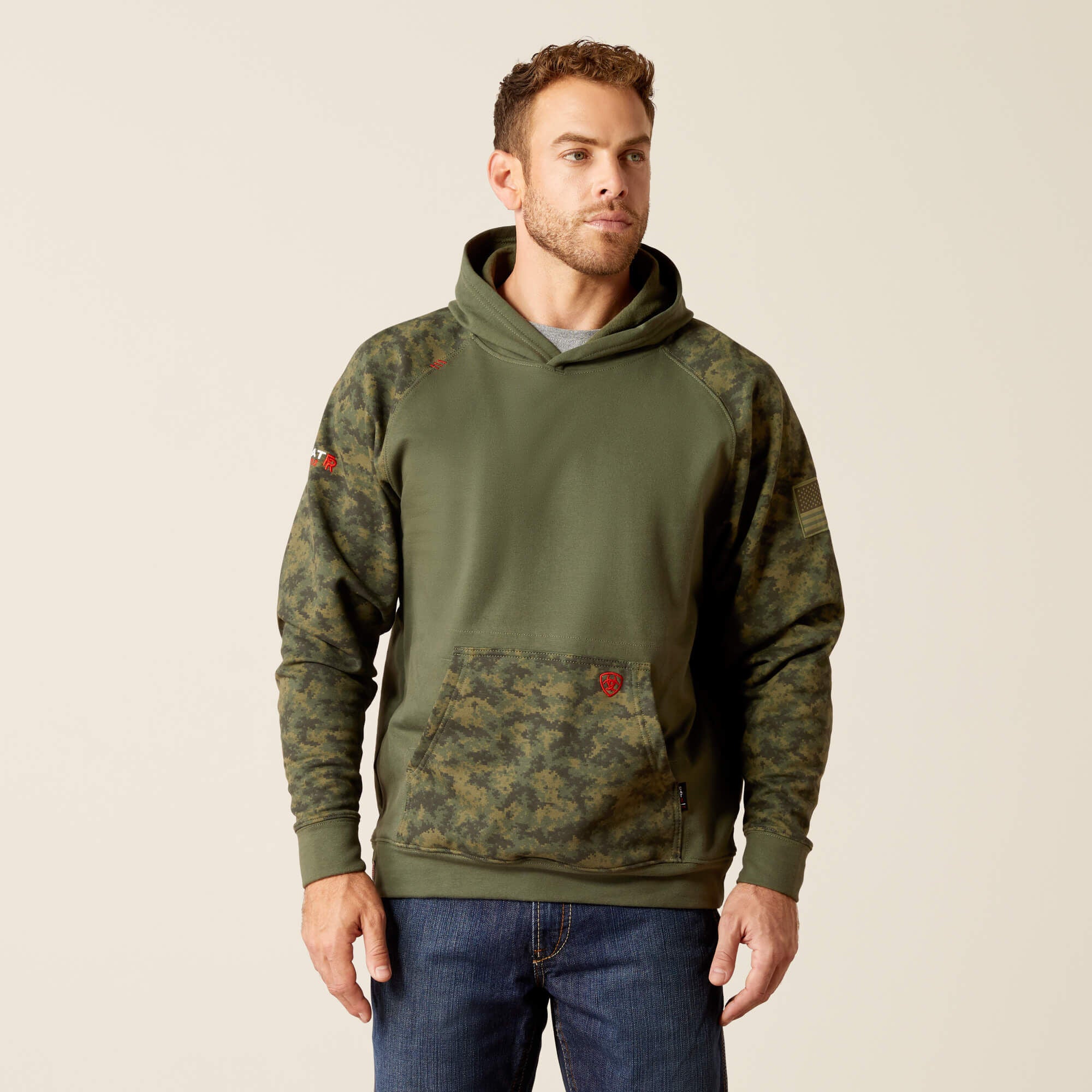 Men FR DuraStretch Patriot Hoodie | Ariat Outlet