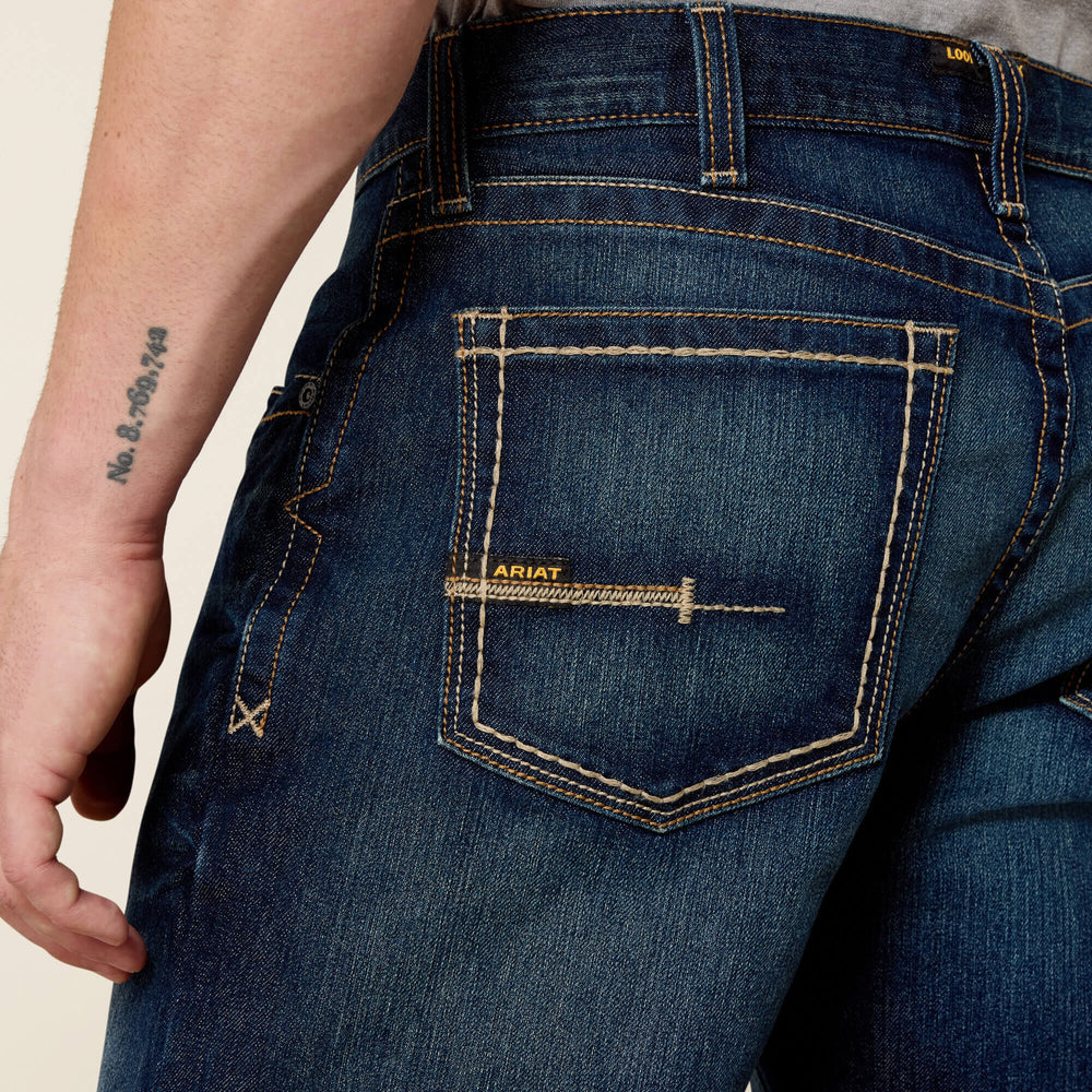 Men Rebar M4 Low Rise DuraStretch Edge Boot Cut Jean | Ariat