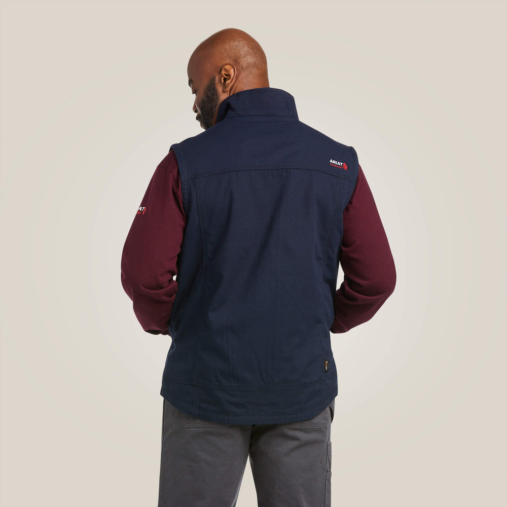Men FR DuraLight Cordura Canvas Vest | Ariat us
