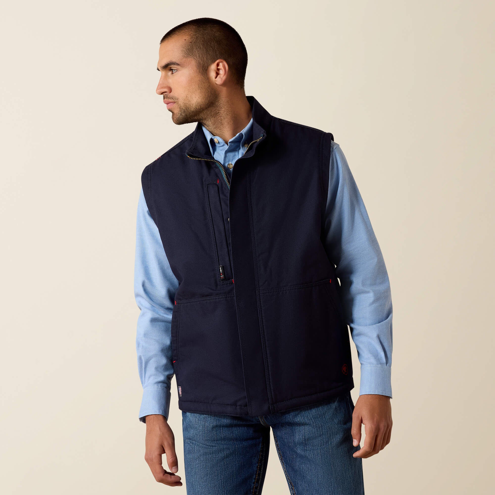 Men FR Workhorse Insulated Vest | Ariat for sale