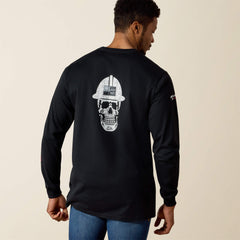 Men FR Roughneck Skull Logo T-Shirt | Ariat us