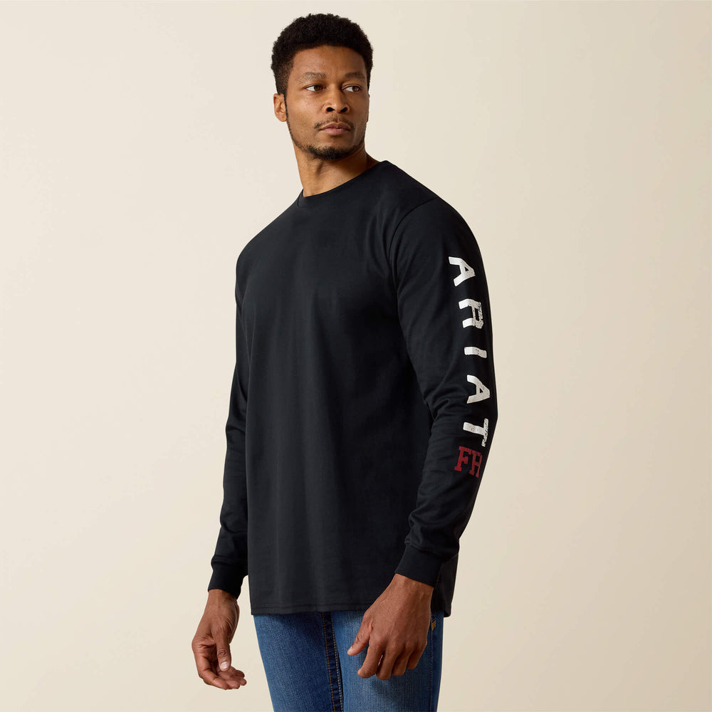 Men FR Roughneck Skull Logo T-Shirt | Ariat us