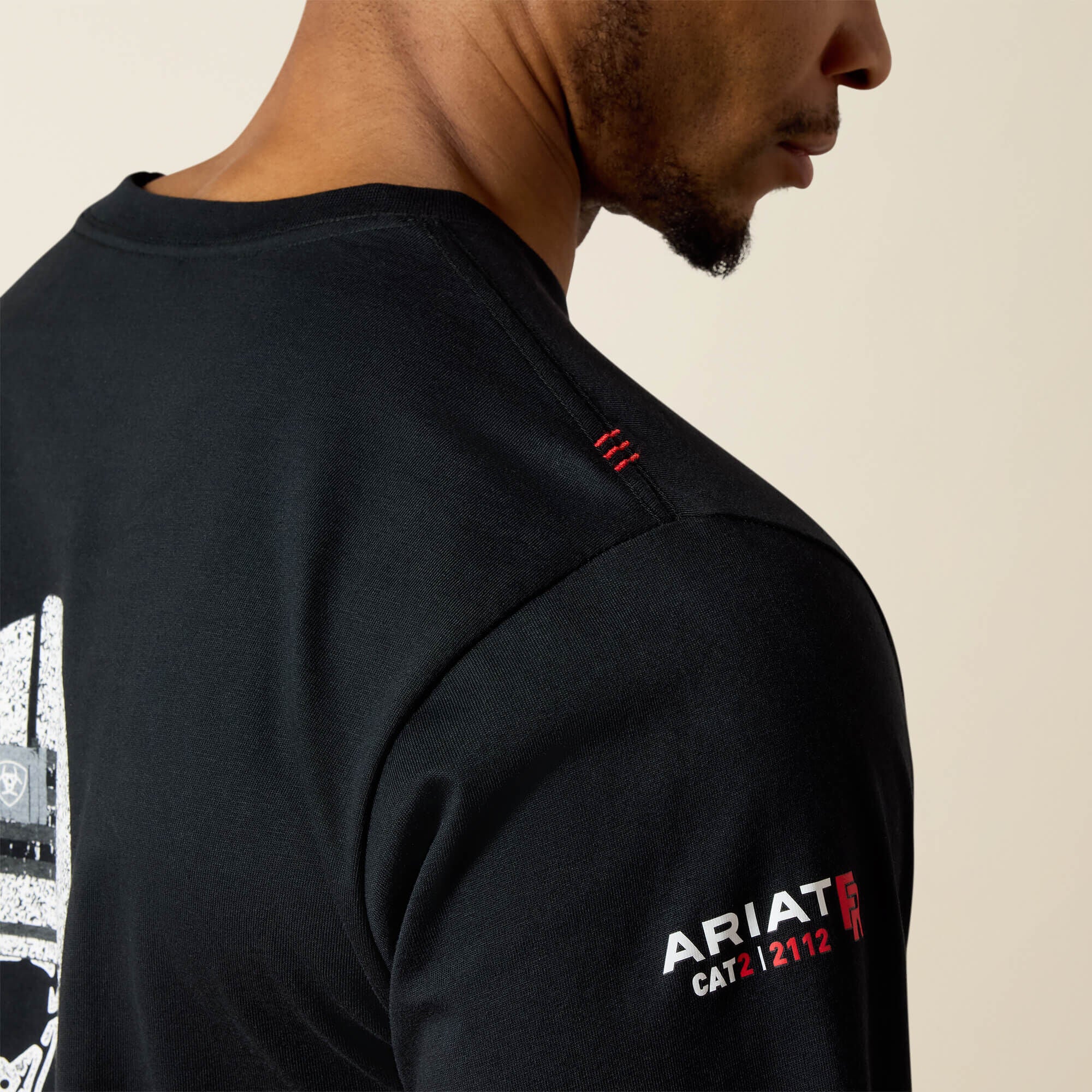 Men FR Roughneck Skull Logo T-Shirt | Ariat us