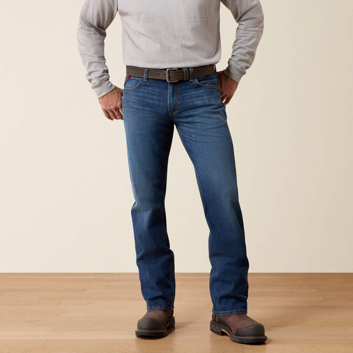 Men FR M5 Straight Lightweight DuraStretch Straight Leg Jeans | Ariat for sale