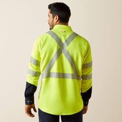 Men FR Hi-Vis Air Inherent Classic Fit Work Shirt | Ariat Discount