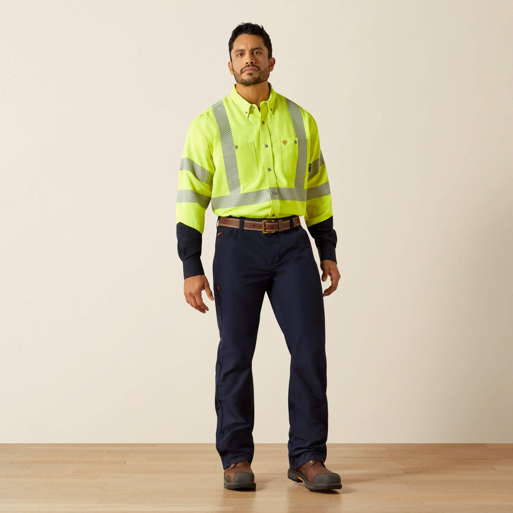 Men FR Hi-Vis Air Inherent Classic Fit Work Shirt | Ariat Discount