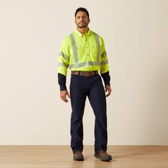Men FR Hi-Vis Air Inherent Classic Fit Work Shirt | Ariat Discount