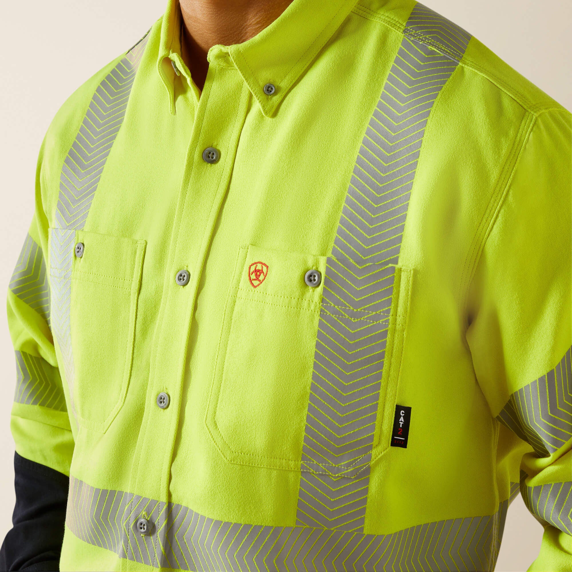 Men FR Hi-Vis Air Inherent Classic Fit Work Shirt | Ariat Discount