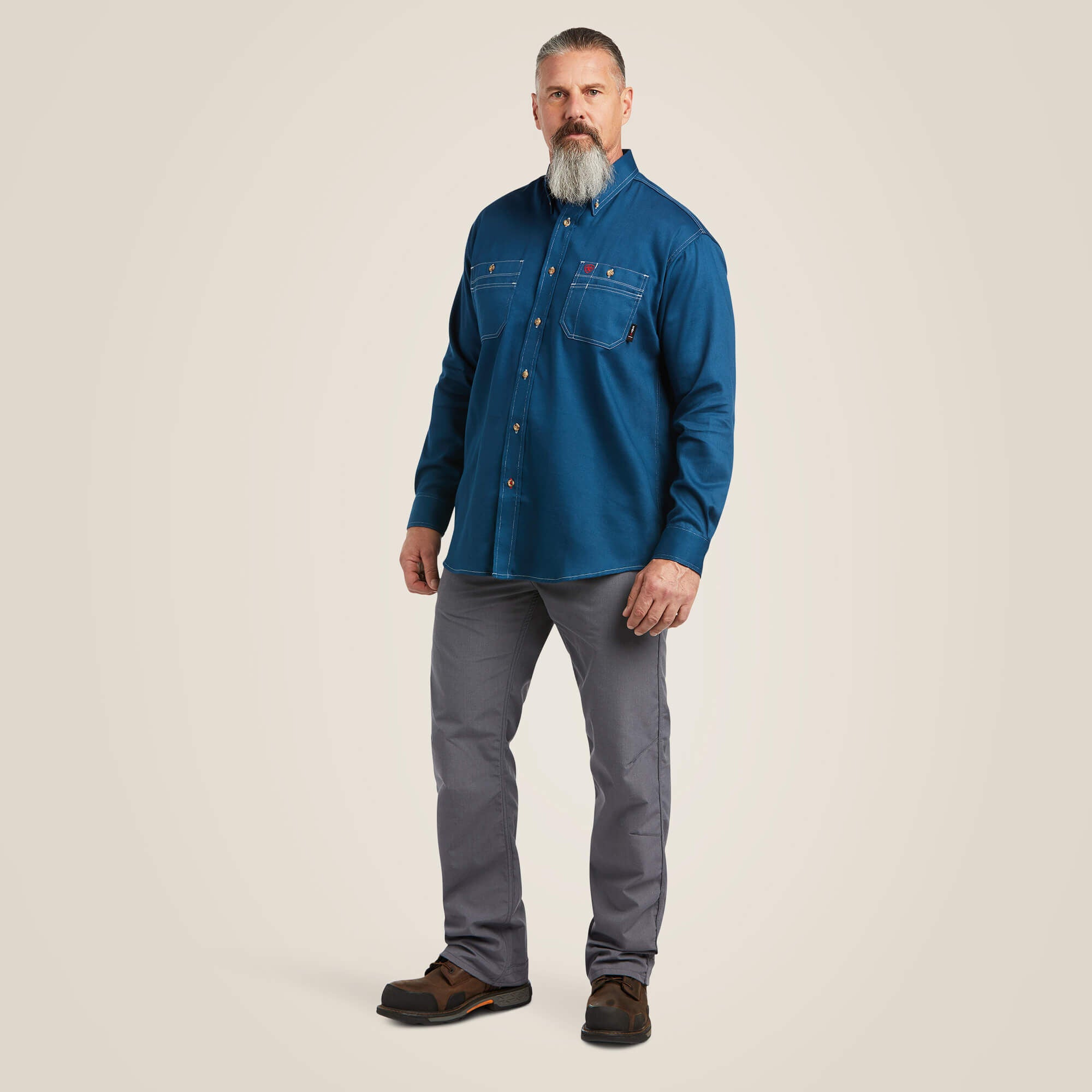 Men FR Vented Work Shirt | Ariat us
