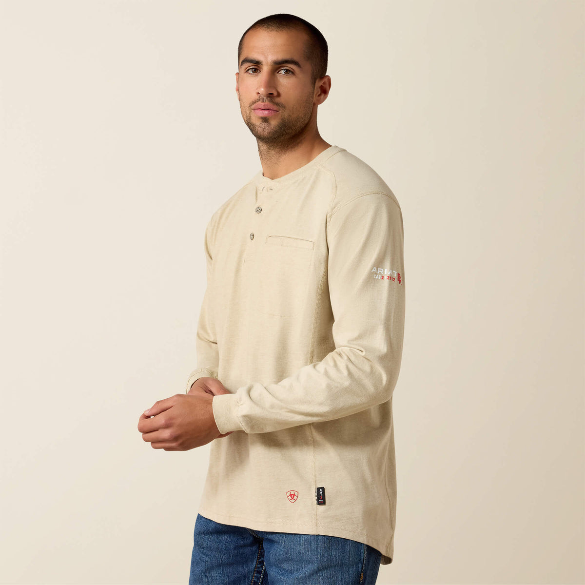 Men FR Air Henley | Ariat Discount