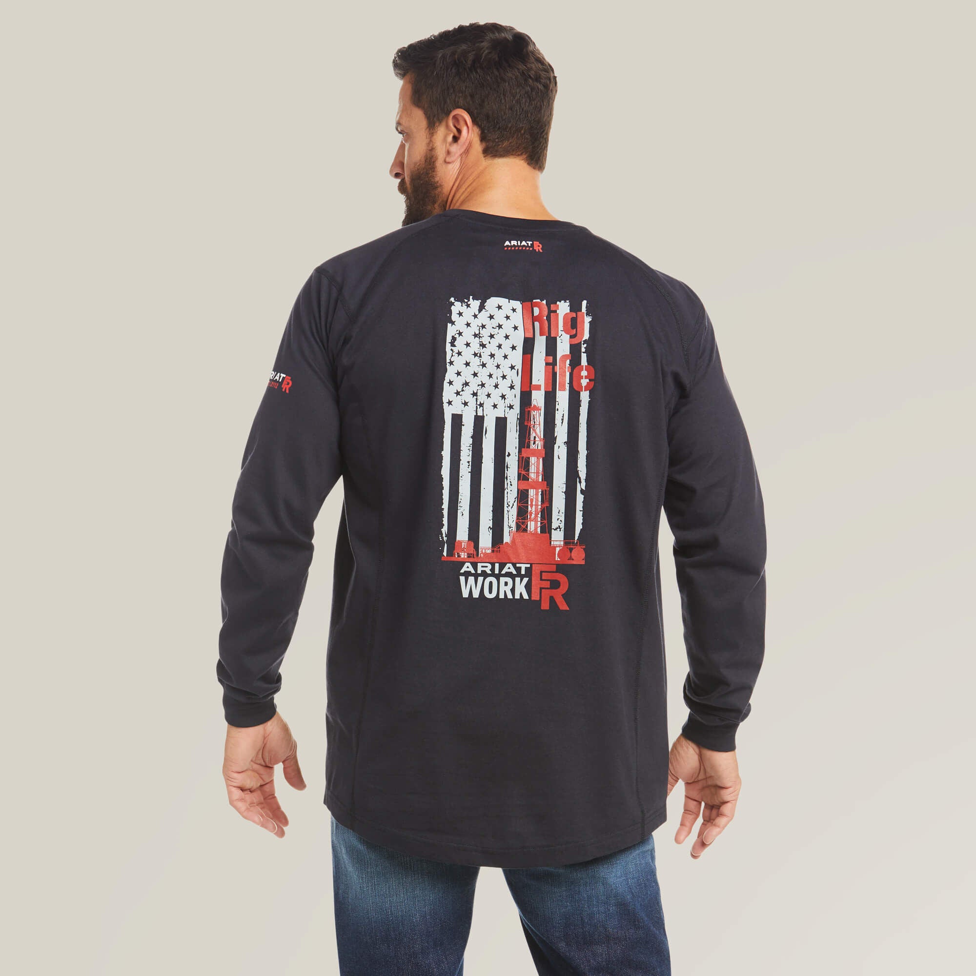 Men FR Air Rig Life Graphic T-Shirt | Ariat Online