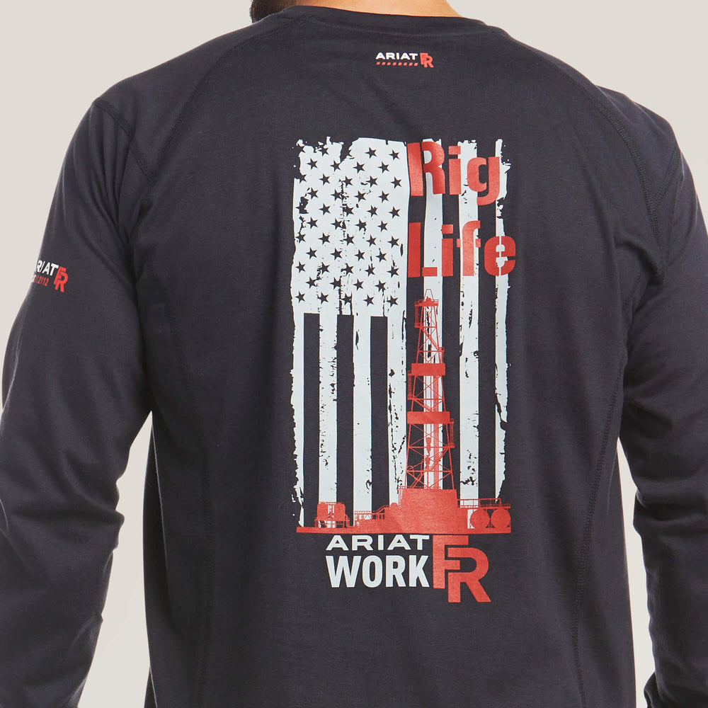 Men FR Air Rig Life Graphic T-Shirt | Ariat Online