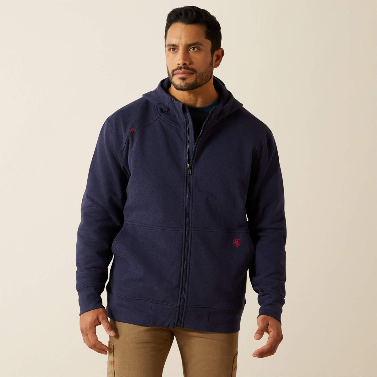 Men FR DuraStretch Heavyweight Fleece Full Zip Hoodie | Ariat near me