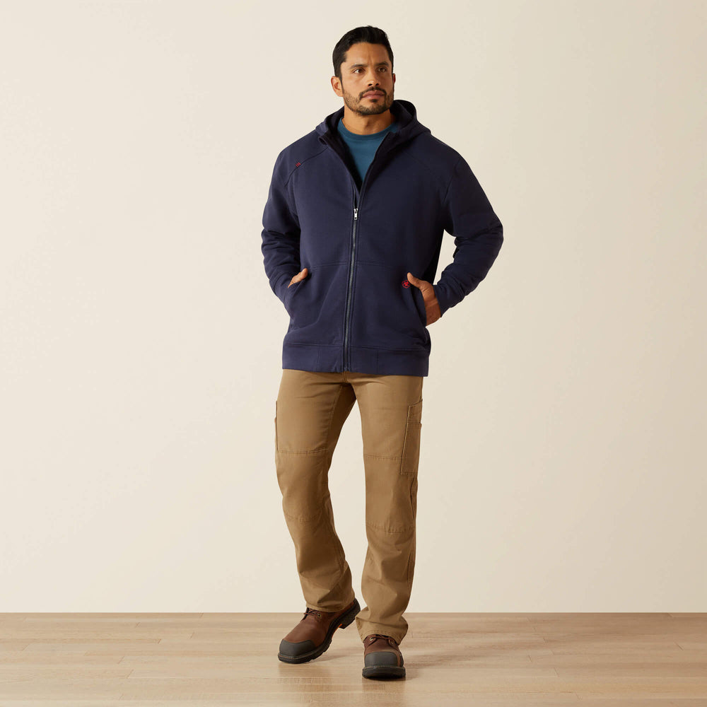 Men FR DuraStretch Heavyweight Fleece Full Zip Hoodie | Ariat near me