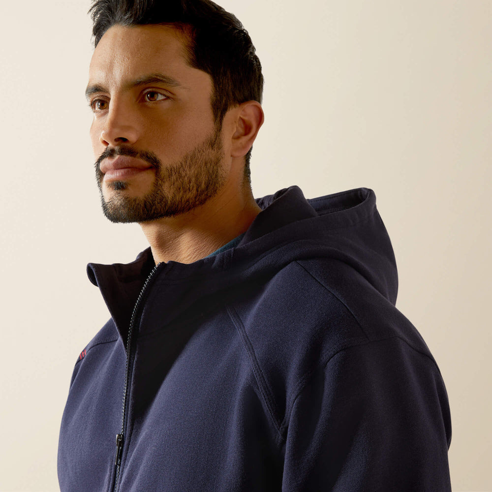 Men FR DuraStretch Heavyweight Fleece Full Zip Hoodie | Ariat near me