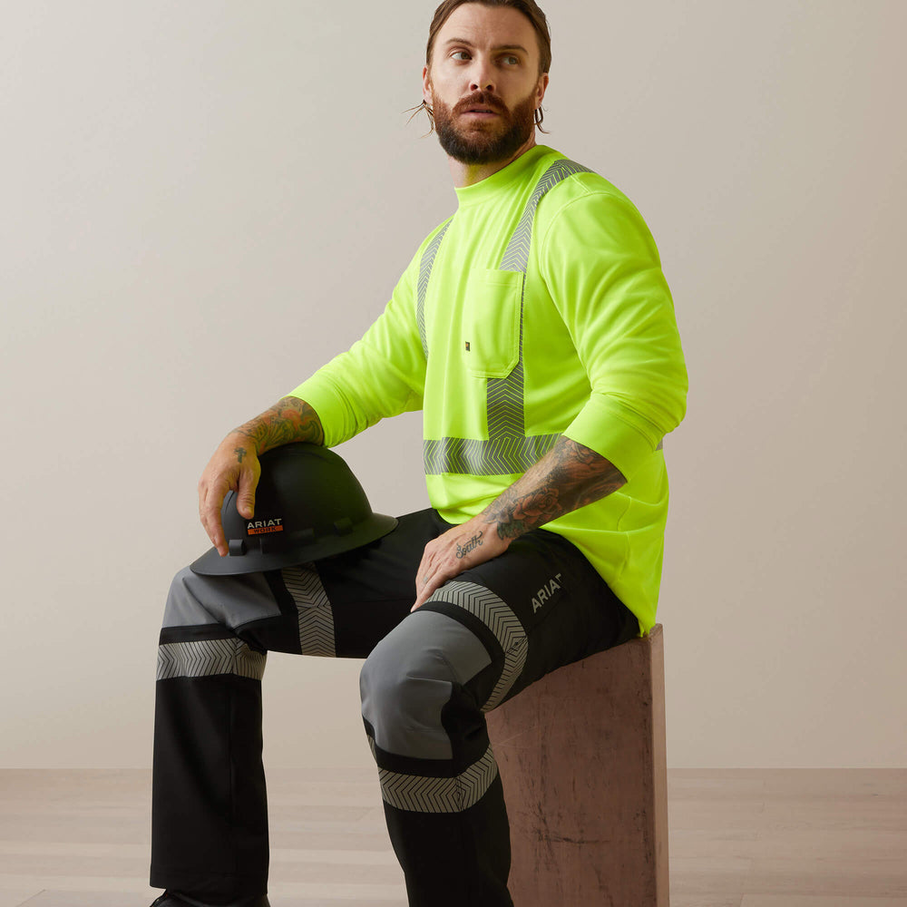 Men Rebar Hi-Vis ANSI T-Shirt | Ariat for sale