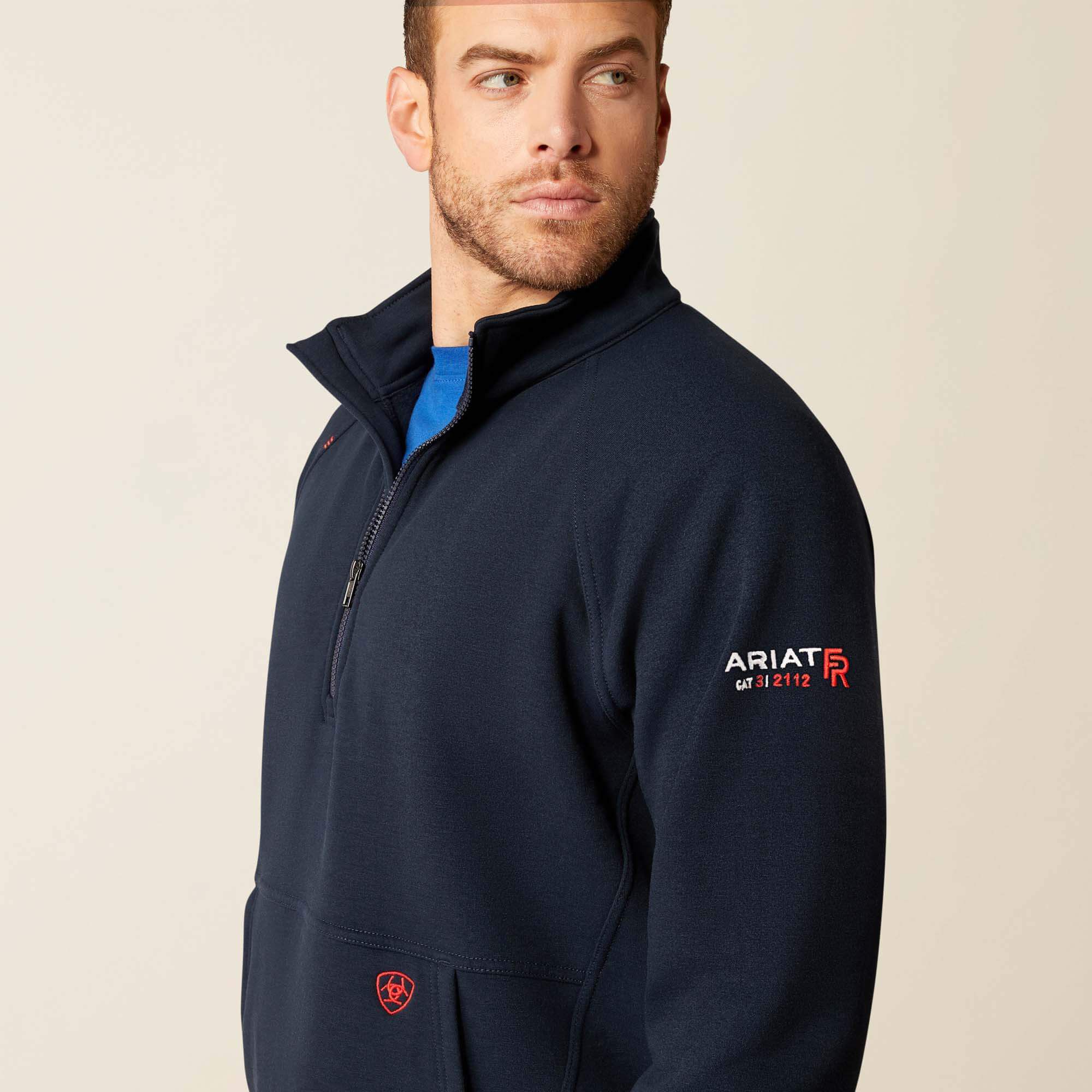 Men FR Primo Fleece 2.0 1/4 Zip Sweater | Ariat us