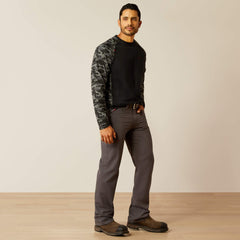 Men FR AC Stretch Camo Baseball T-Shirt | Ariat Online