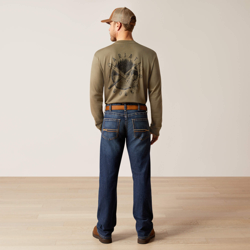 Men Rebar M5 Straight Rail Straight Jean | Ariat near me