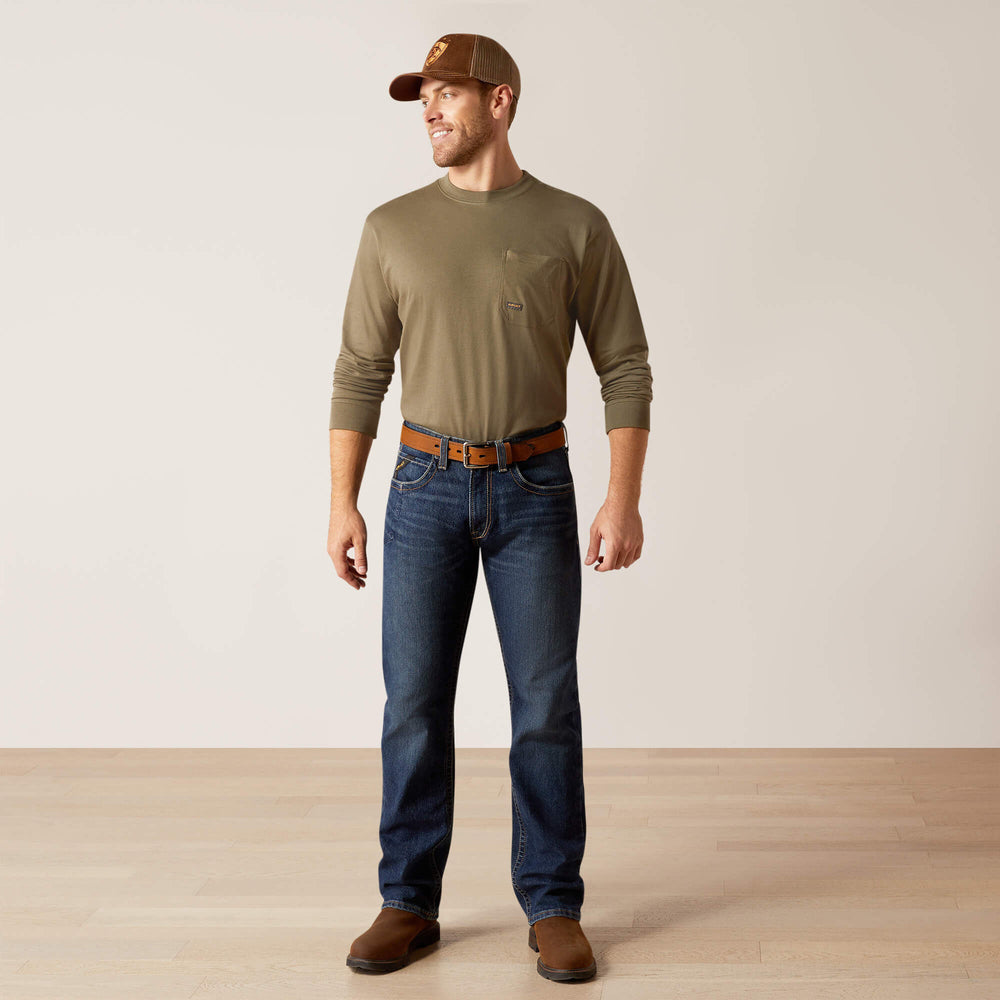 Men Rebar M5 Straight Rail Straight Jean | Ariat near me