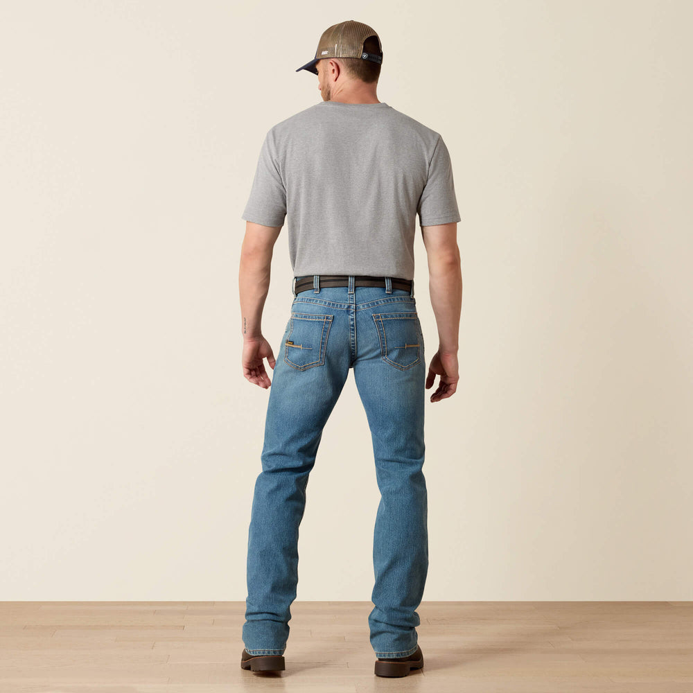 Men Rebar M4 Low Rise DuraStretch Edge Boot Cut Jean | Ariat on sale