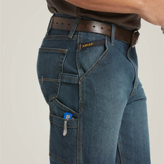 Men Rebar DuraStretch Denim Utility Short | Ariat us