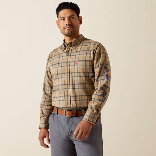 Men FR Dean Logo Work Shirt | Ariat near me