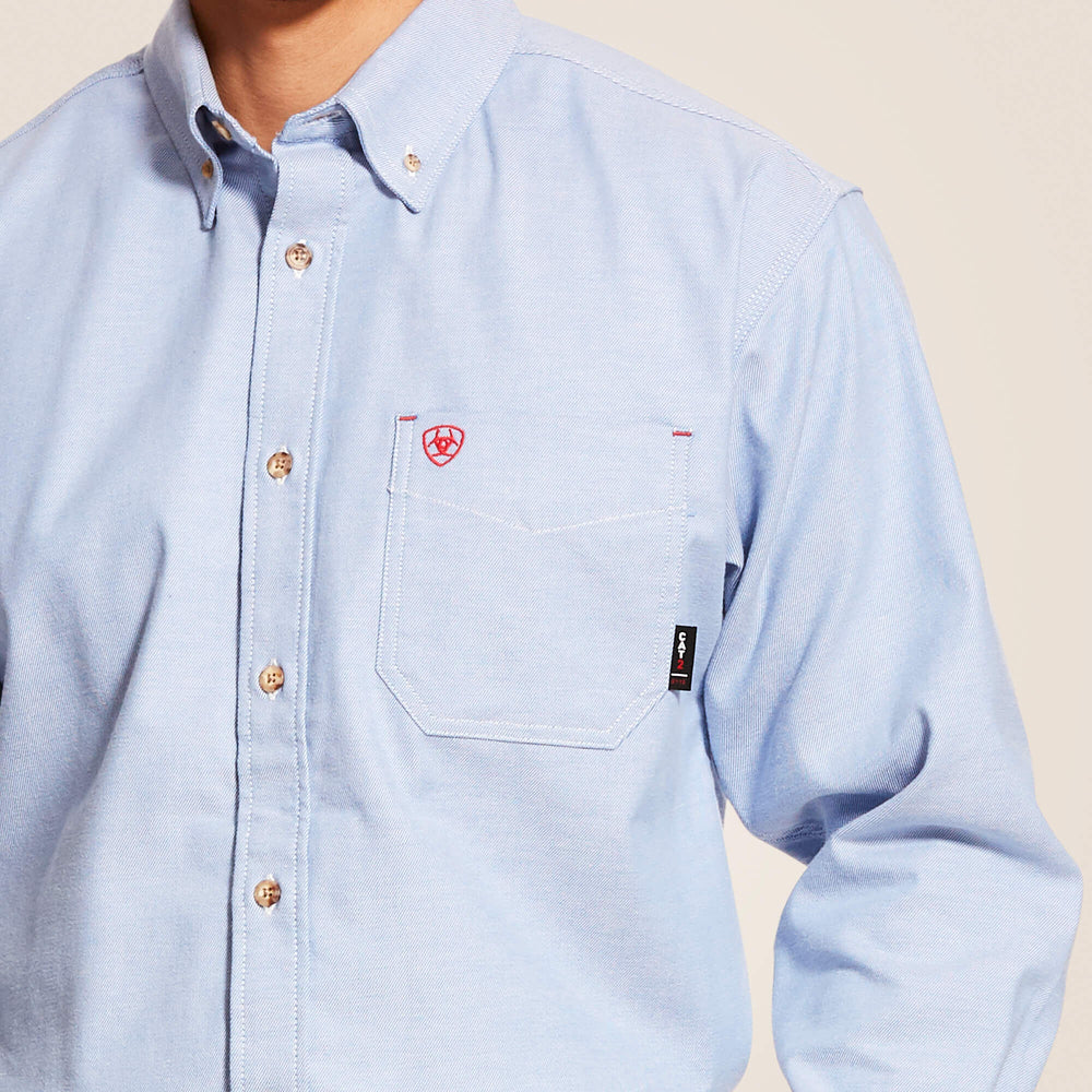 Men FR Solid Twill DuraStretch Work Shirt | Ariat Discount