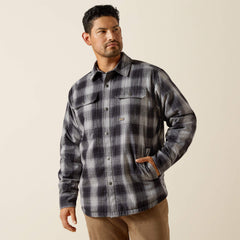 Men Rebar Flannel Insulated Shirt Jacket | Ariat Outlet