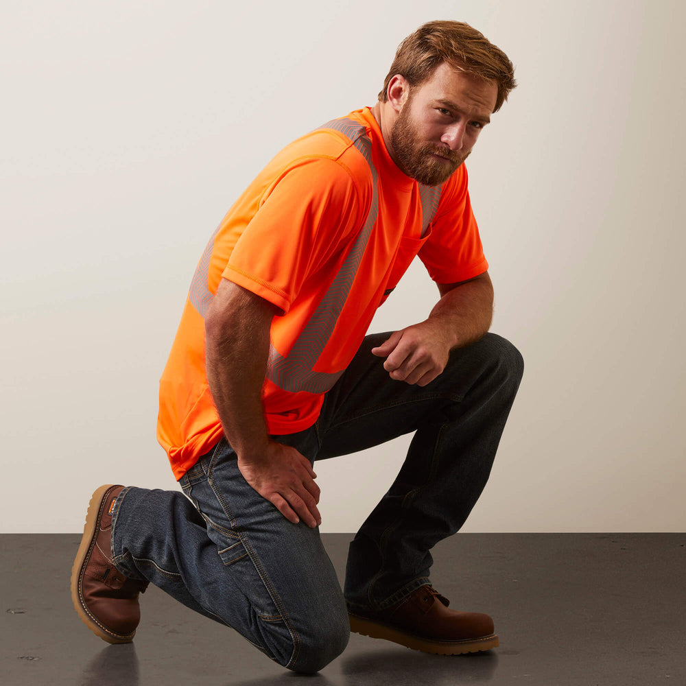 Men Rebar Hi-Vis ANSI T-Shirt | Ariat for sale