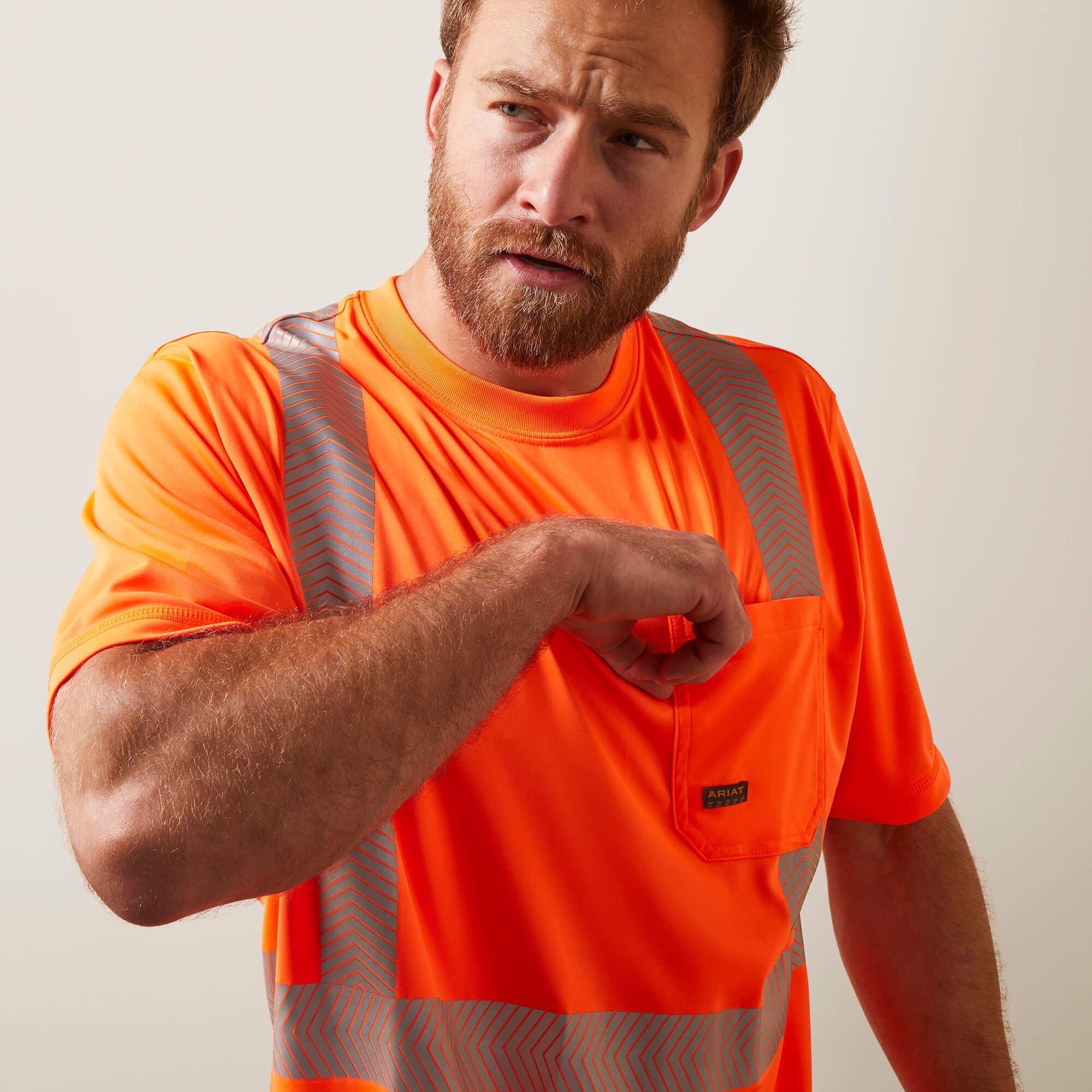 Men Rebar Hi-Vis ANSI T-Shirt | Ariat for sale