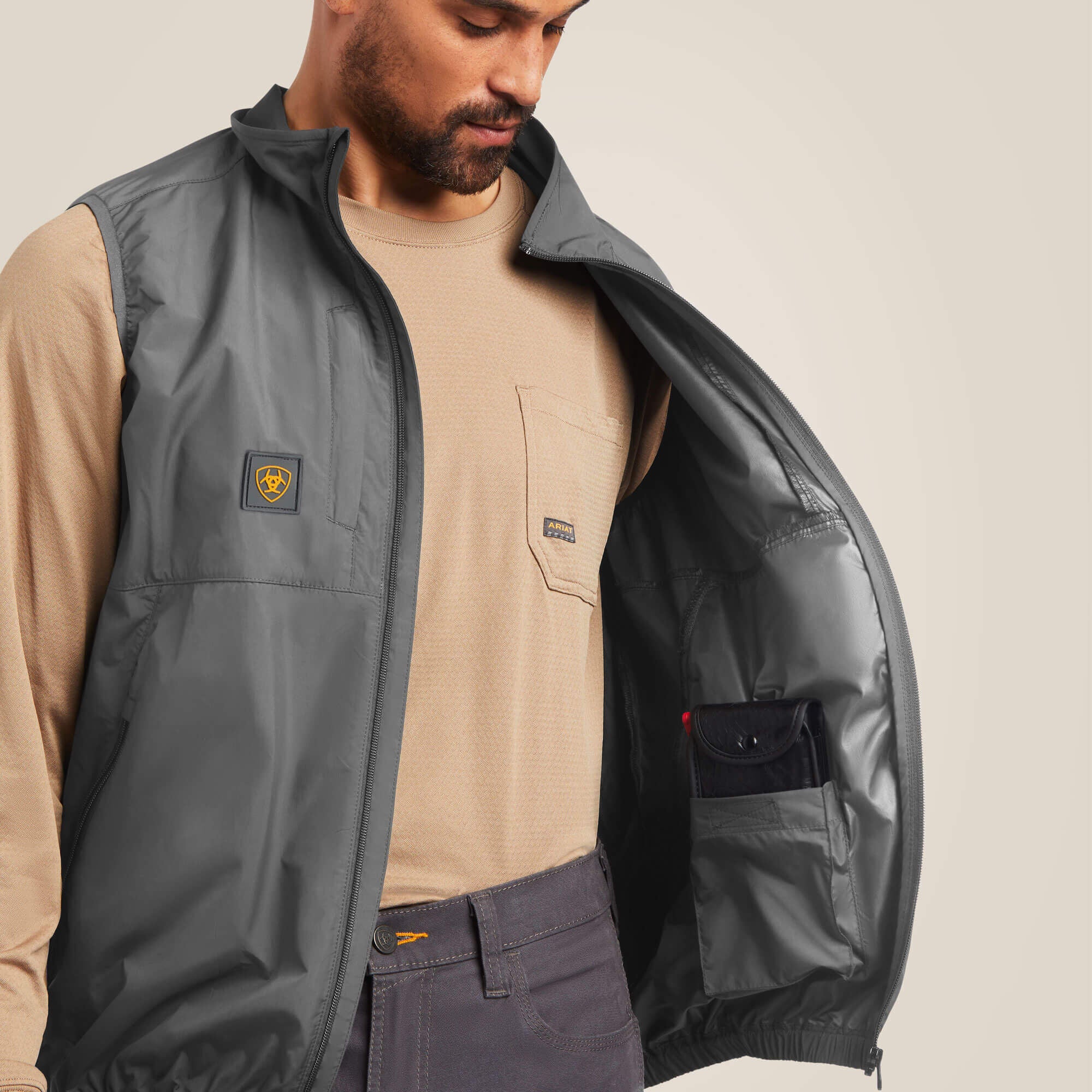 Men Rebar Elite Series Wind Chill Vest | Ariat