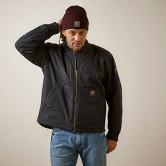 Men Rebar Stretch Canvas Bomber Jacket | Ariat us