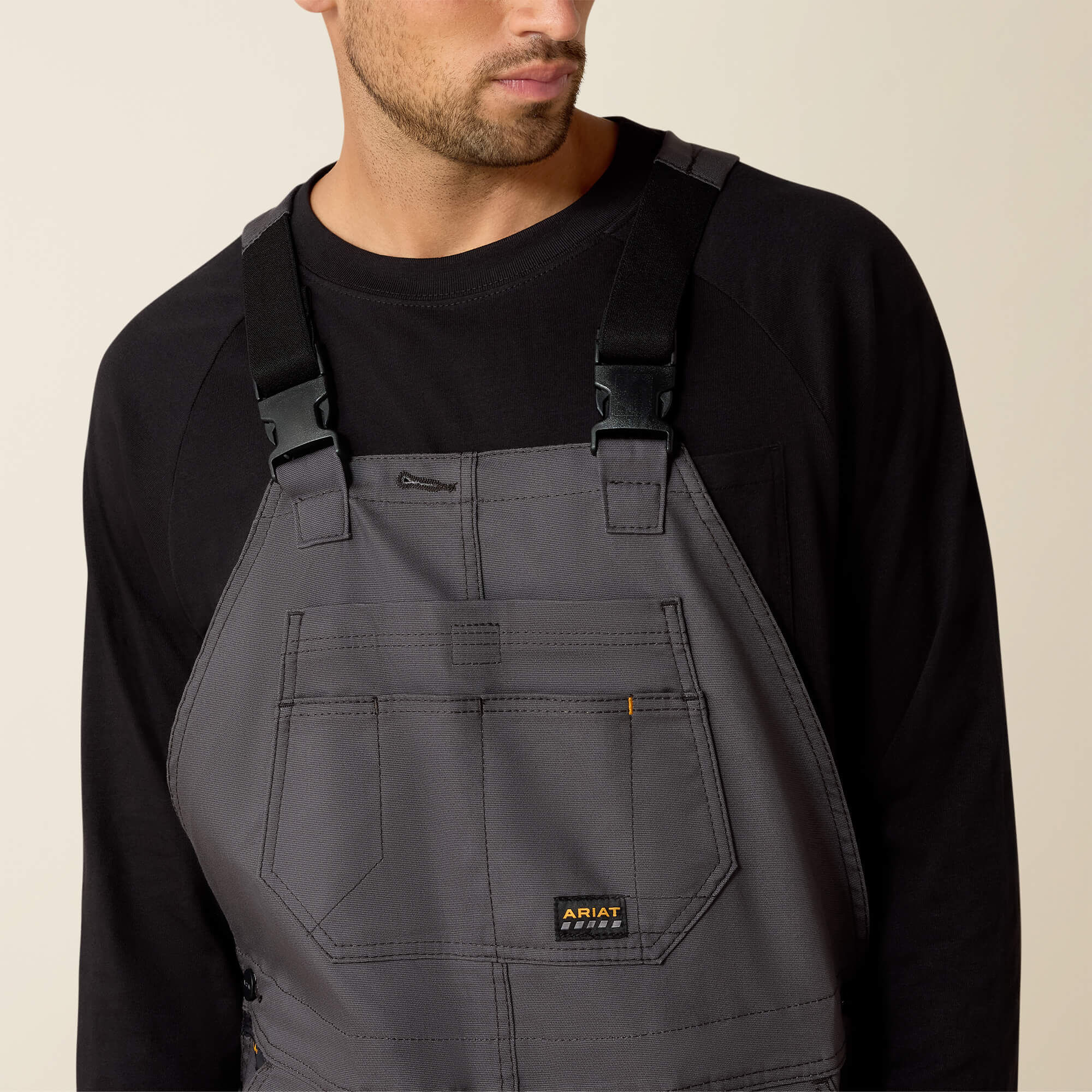 Men Rebar Duracanvas Unlined Bib | Ariat near me