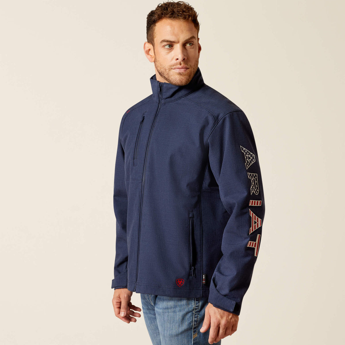 Men FR Team Logo Jacket | Ariat on sale