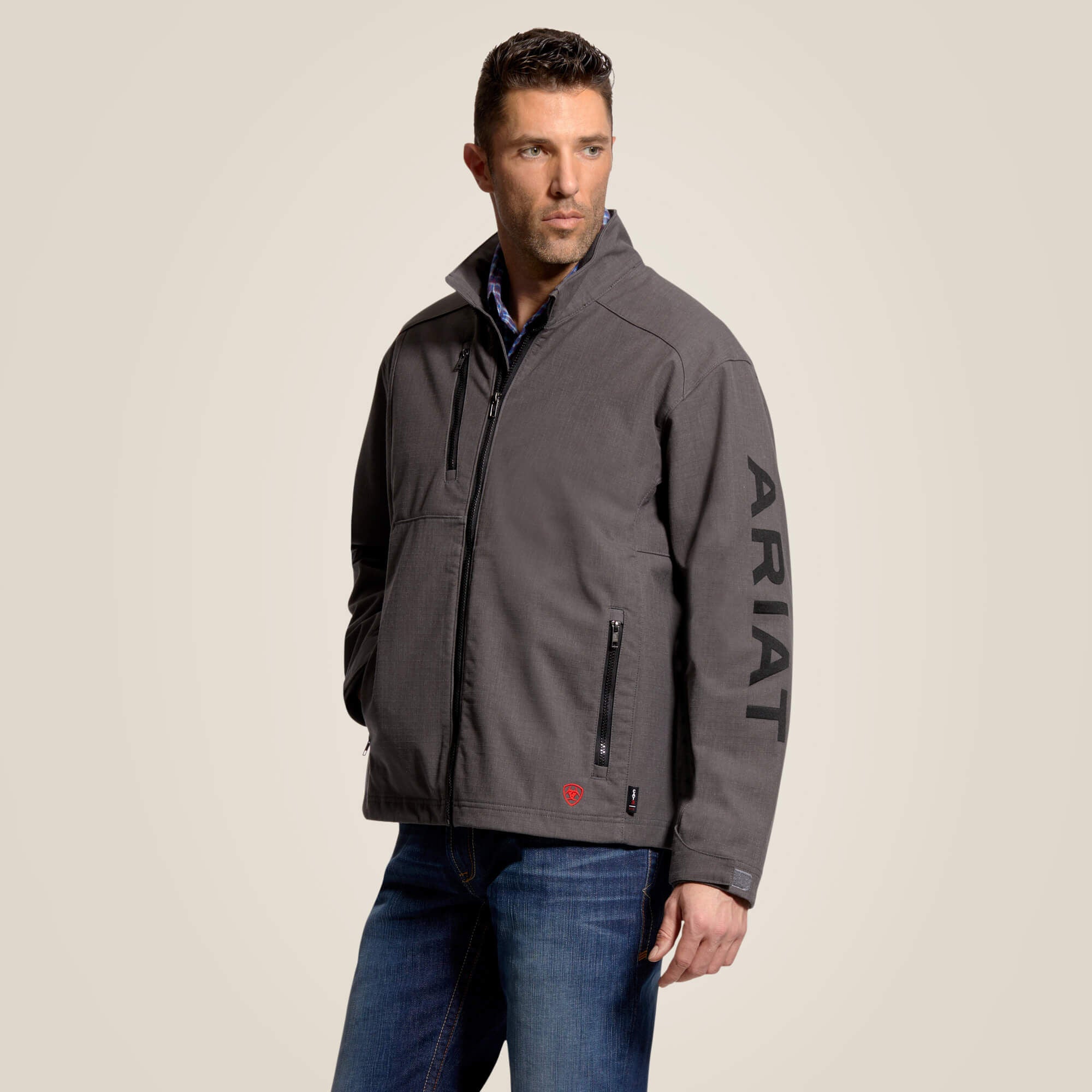 Men FR Team Logo Jacket | Ariat for sale