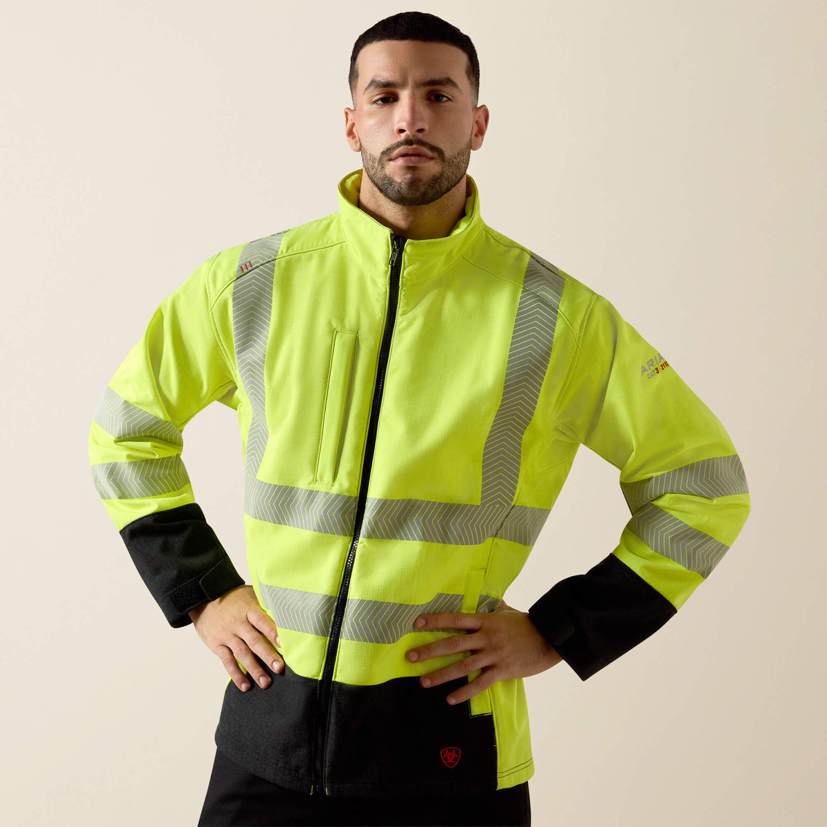 Men FR Vernon Hi-Vis Softshell Jacket | Ariat Outlet