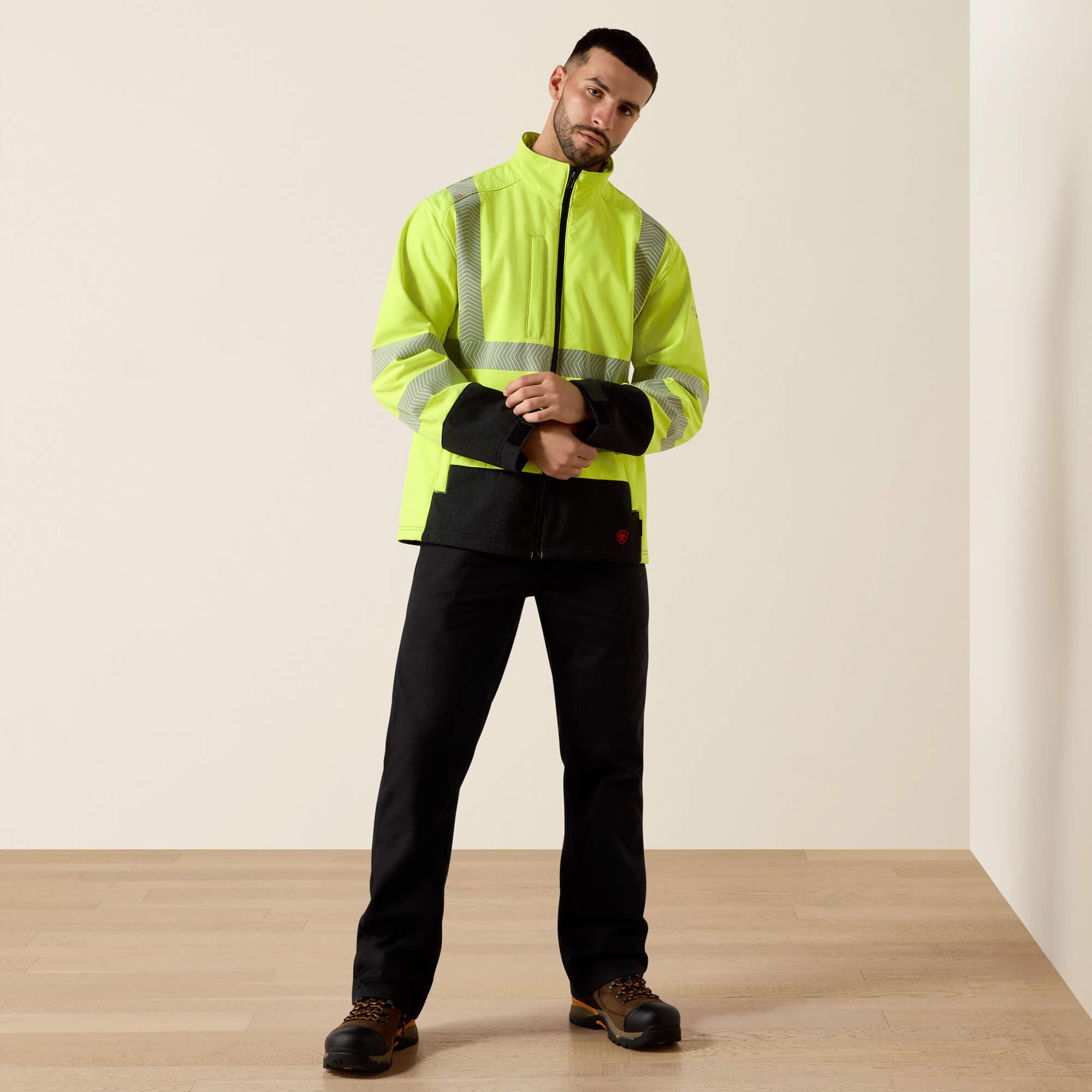 Men FR Vernon Hi-Vis Softshell Jacket | Ariat Outlet