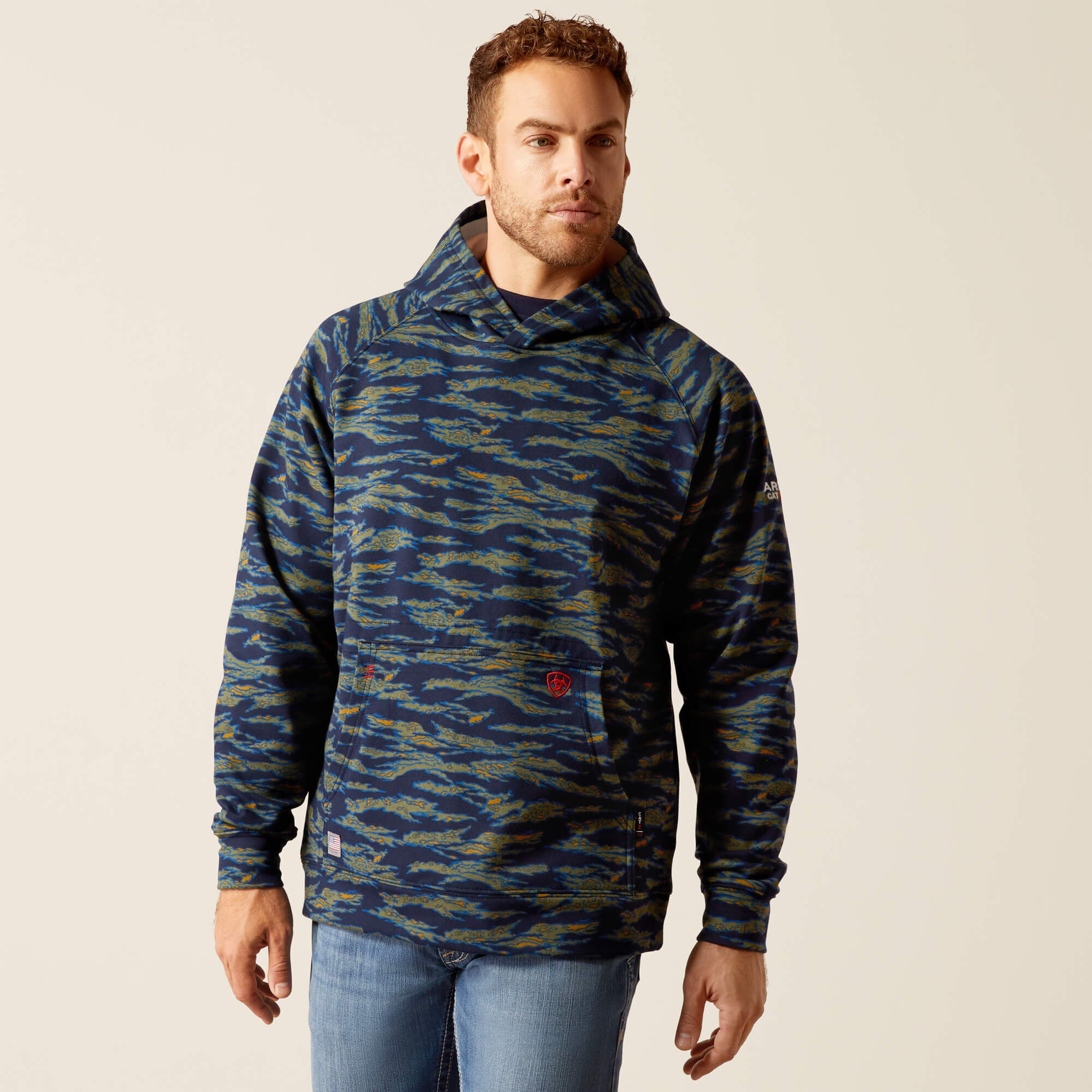 Men FR DuraStretch Smoke Hoodie | Ariat us