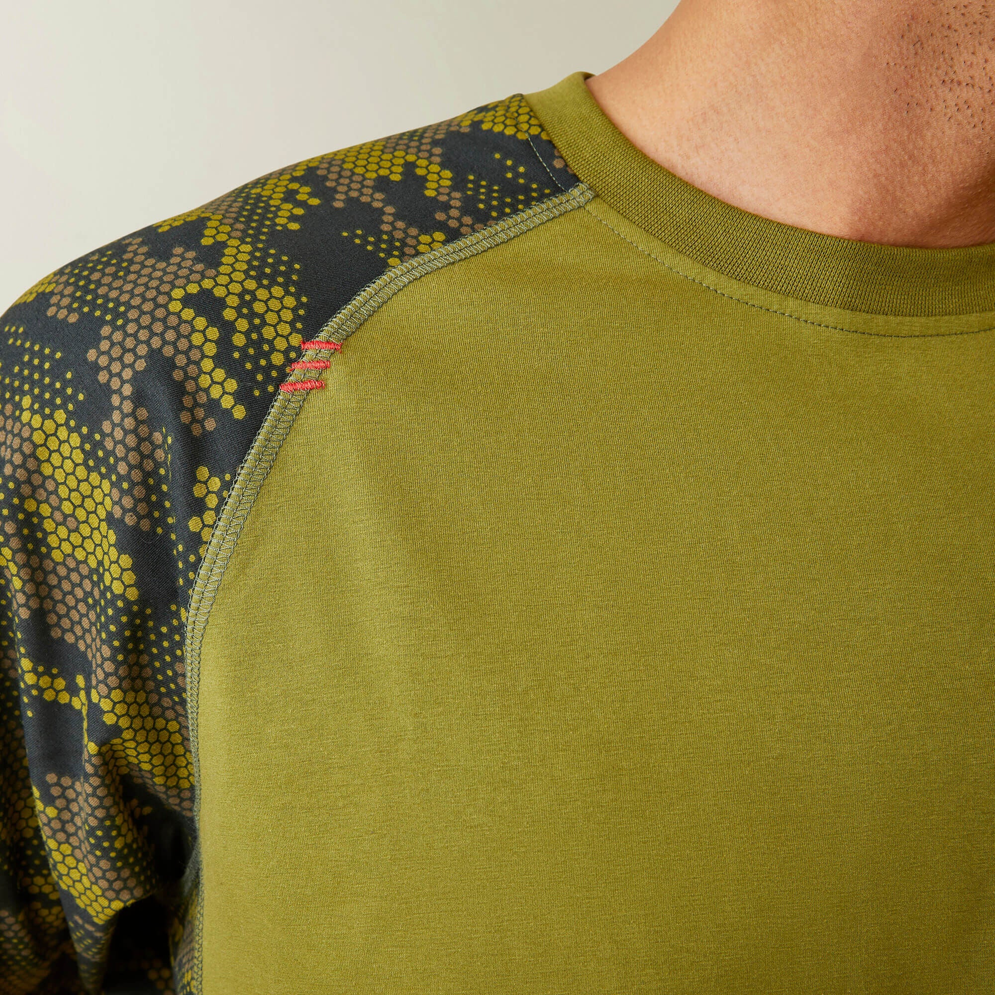 Men FR AC Stretch Camo Baseball T-Shirt | Ariat Online