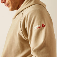Men FR DuraStretch Work Hard Live Free Hoodie | Ariat