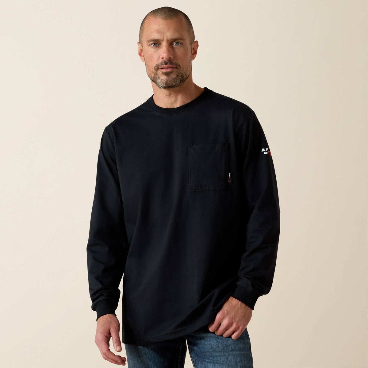 Men FR Stretch Logo T-Shirt | Ariat on sale