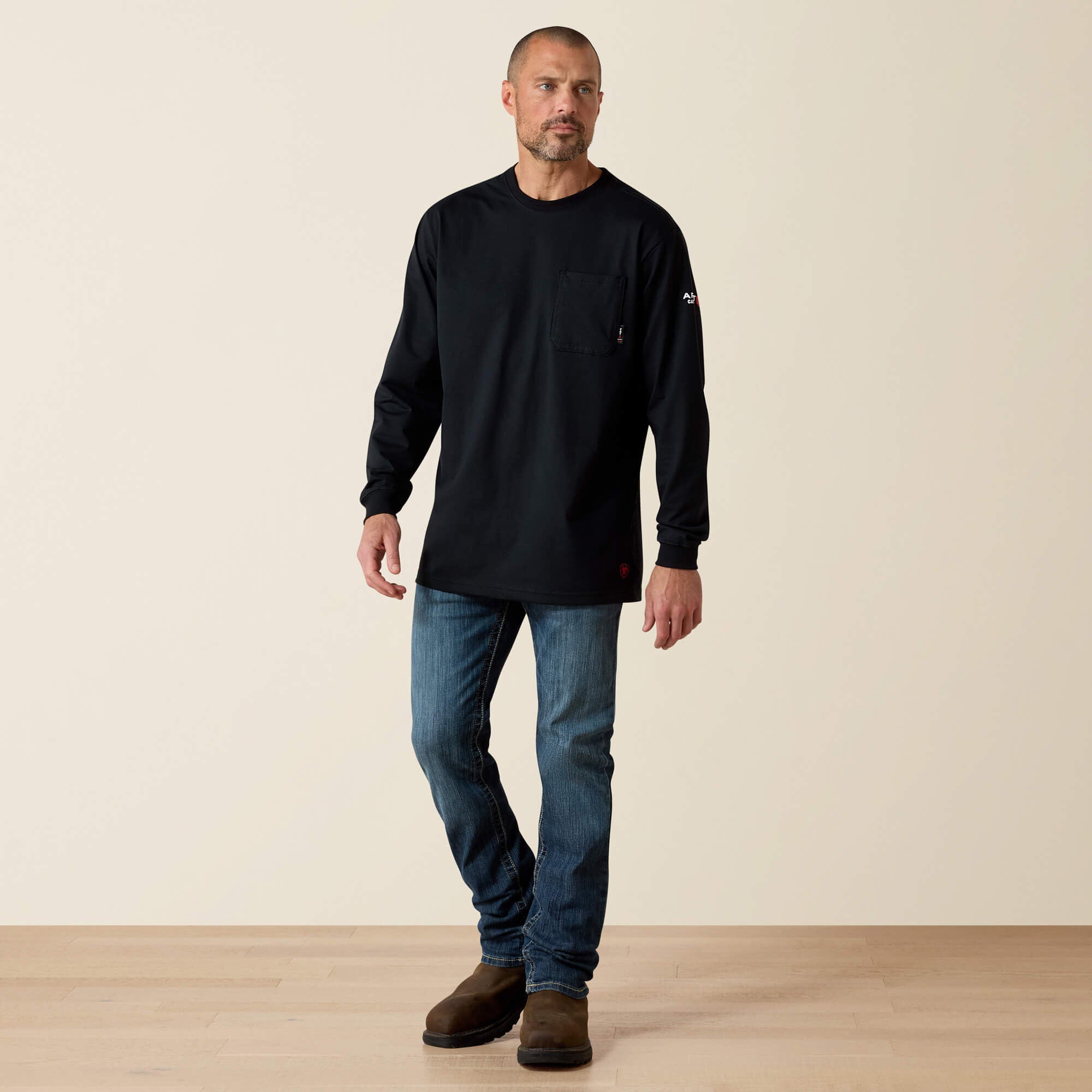 Men FR Stretch Logo T-Shirt | Ariat on sale